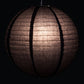 Hometown Evolution Paper 16" Black Outdoor Lantern (Set of 3)