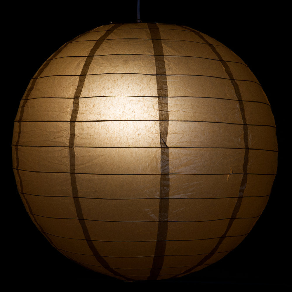 Hometown Evolution Paper 16" Gold Outdoor Lantern (Set of 3)