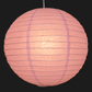 Hometown Evolution Paper 16" Light Pink Outdoor Lantern (Set of 3)