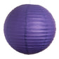 Hometown Evolution Paper 16" Purple Outdoor Lantern (Set of 3)