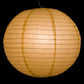 Hometown Evolution Paper 20" Light Yellow Outdoor Lantern (Set of 3)