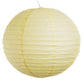 Hometown Evolution Paper 20" Light Yellow Outdoor Lantern (Set of 3)