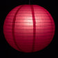 Hometown Evolution Paper 20" Pink Outdoor Lantern (Set of 3)
