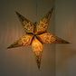 Hometown Evolution Paper Star Green Bandana Outdoor Lantern