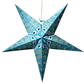 Hometown Evolution Paper Turquoise Charm Outdoor Lantern