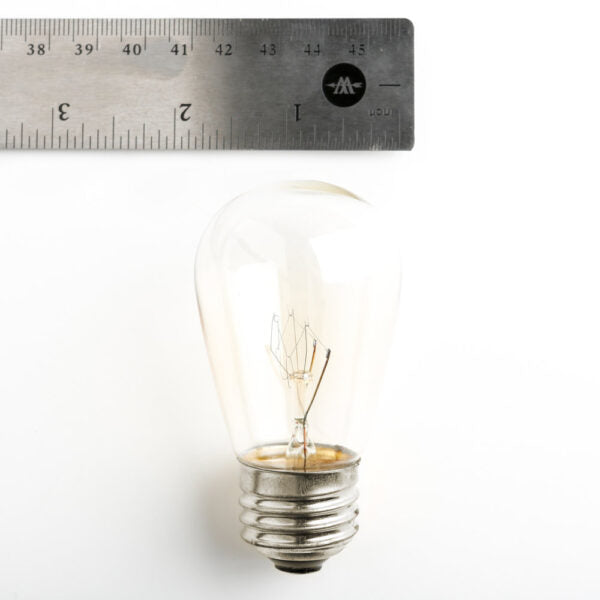 Hometown Evolution S14 11 Watts Clear Light Bulb with E26 Base (Box of 12)