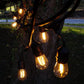 Hometown Evolution S14 Double LED Filament E26 Commercial 48 Foot String Light Set with Suspended Socket
