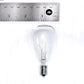 Hometown Evolution ST11 25 Foot Clear String Light Set with Black wire
