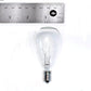 Hometown Evolution ST11 50 Foot Clear String Light Set with Black wire