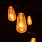 Hometown Evolution ST40 25 Foot Mercury Gold String Light Set with Black Wire