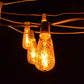 Hometown Evolution ST40 25 Foot Mercury Gold String Light Set with White Wire