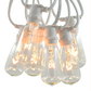 Hometown Evolution ST40 Commercial 100 Foot Clear String Light Set with White Wire