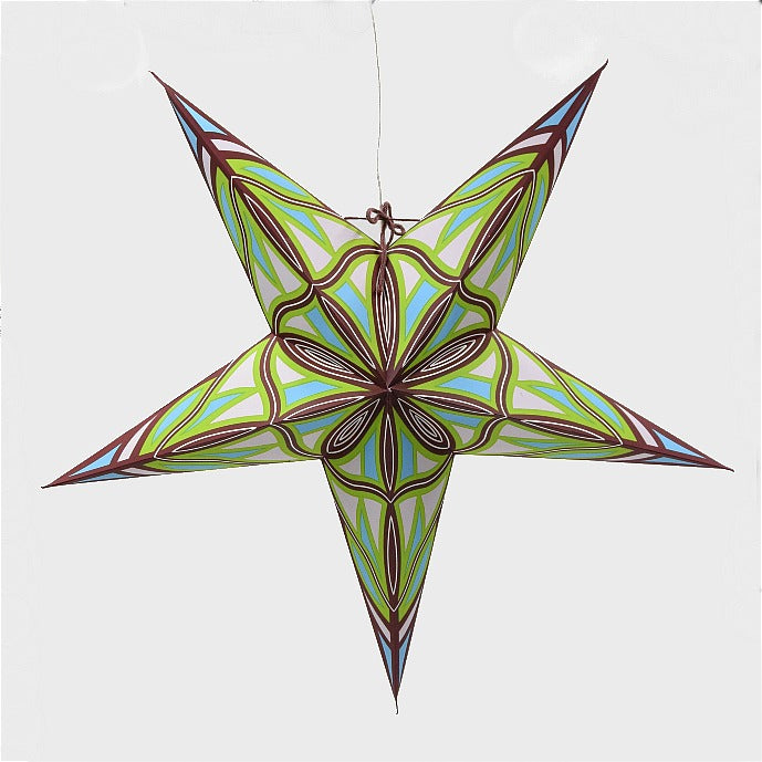 Hometown Evolution Serendipity Paper Star Outdoor Lantern