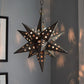 Hometown Evolution Star Cut 12" Tin Star Light