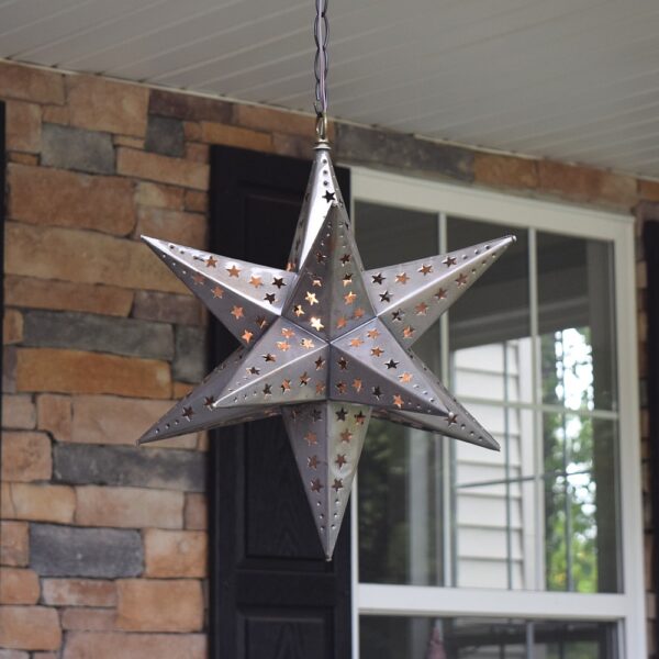 Hometown Evolution Star Cut 18" Tin Star Light
