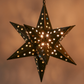 Hometown Evolution Star Cut 18" Tin Star Light with Marbles