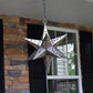Hometown Evolution Star Cut 18" Tin Star Light with Marbles