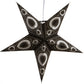 Hometown Evolution Sunflower Paper Star Black Outdoor Lantern