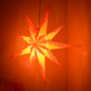 Hometown Evolution Surya 9 Pointed Paper Star Outdoor Lantern with Cord