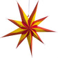 Hometown Evolution Surya 9 Pointed Paper Star Outdoor Lantern