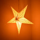 Hometown Evolution Swirl Power Paper Star Outdoor Lantern with Cord