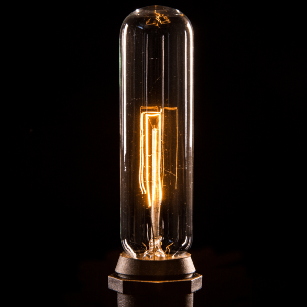 Hometown Evolution T25 Tube Edison Light Bulb with C9-E17 Base (Box of 20)