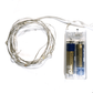 Hometown Evolution Waterproof 6 Foot Yellow Battery Operated LED Fairy Light with 20 Micro LED Lights on Copper Wire