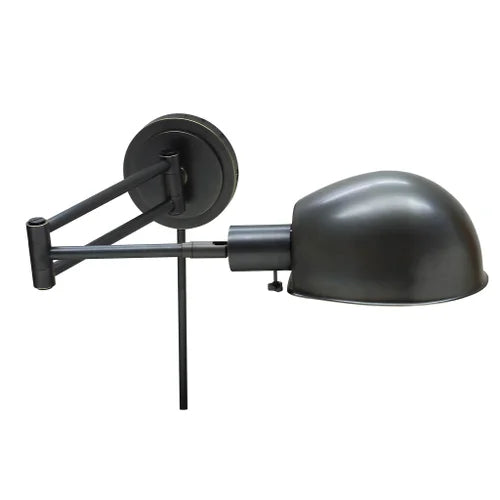 House of Troy Addison Oil Rubbed Bronze Pharmacy Wall Lamp