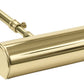 House of Troy Advent 7" Polished Brass Picture Light