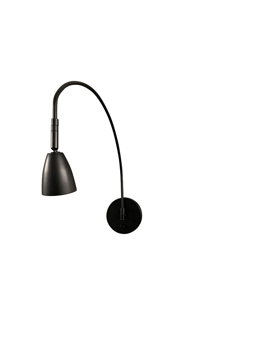 House of Troy Advent Arch LED 5" Black Library Light