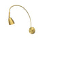 House of Troy Advent Arch LED 5" Natural Brass Library Light