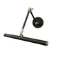House of Troy Amelia 14" Black and Satin Nickel Picture Light