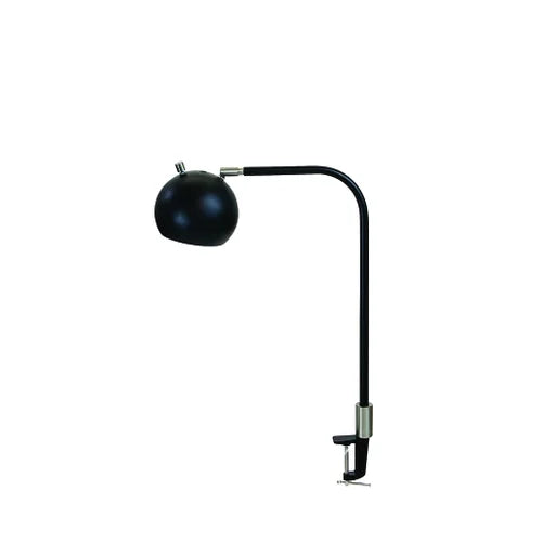House of Troy Aria Task Round Globe Black/Satin Nickel Table Lamp
