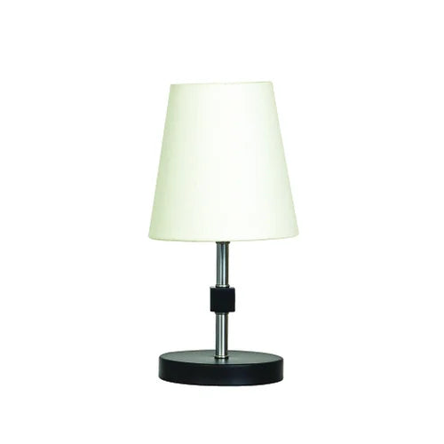 House of Troy B203 Bryson Mini Black/Satin Nickel Table Lamp