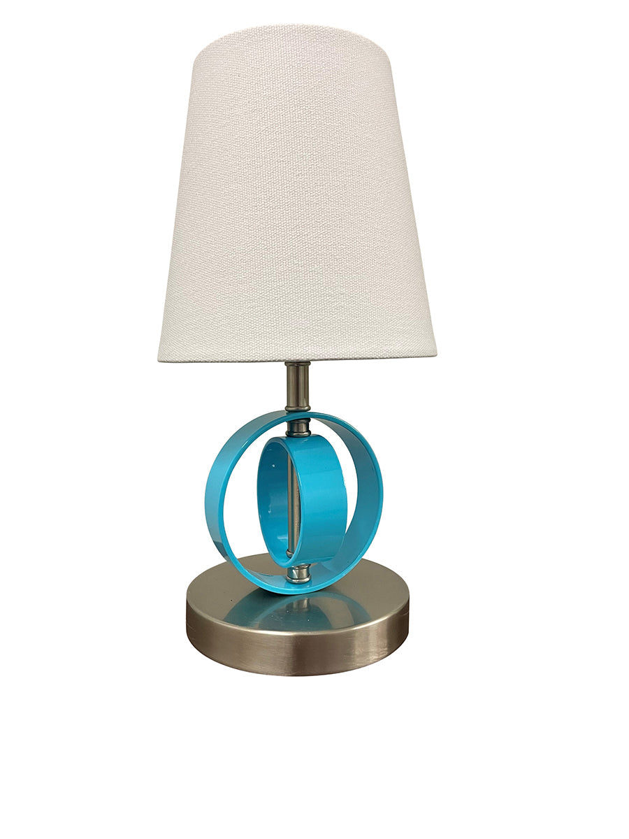 House of Troy Bryson Mini 6" Azure Table Lamp