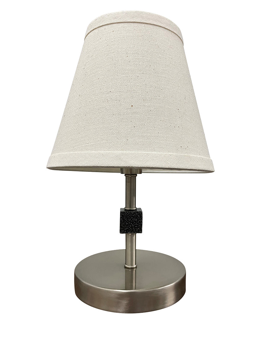 House of Troy Bryson Mini 6" Supreme Silver Table Lamp
