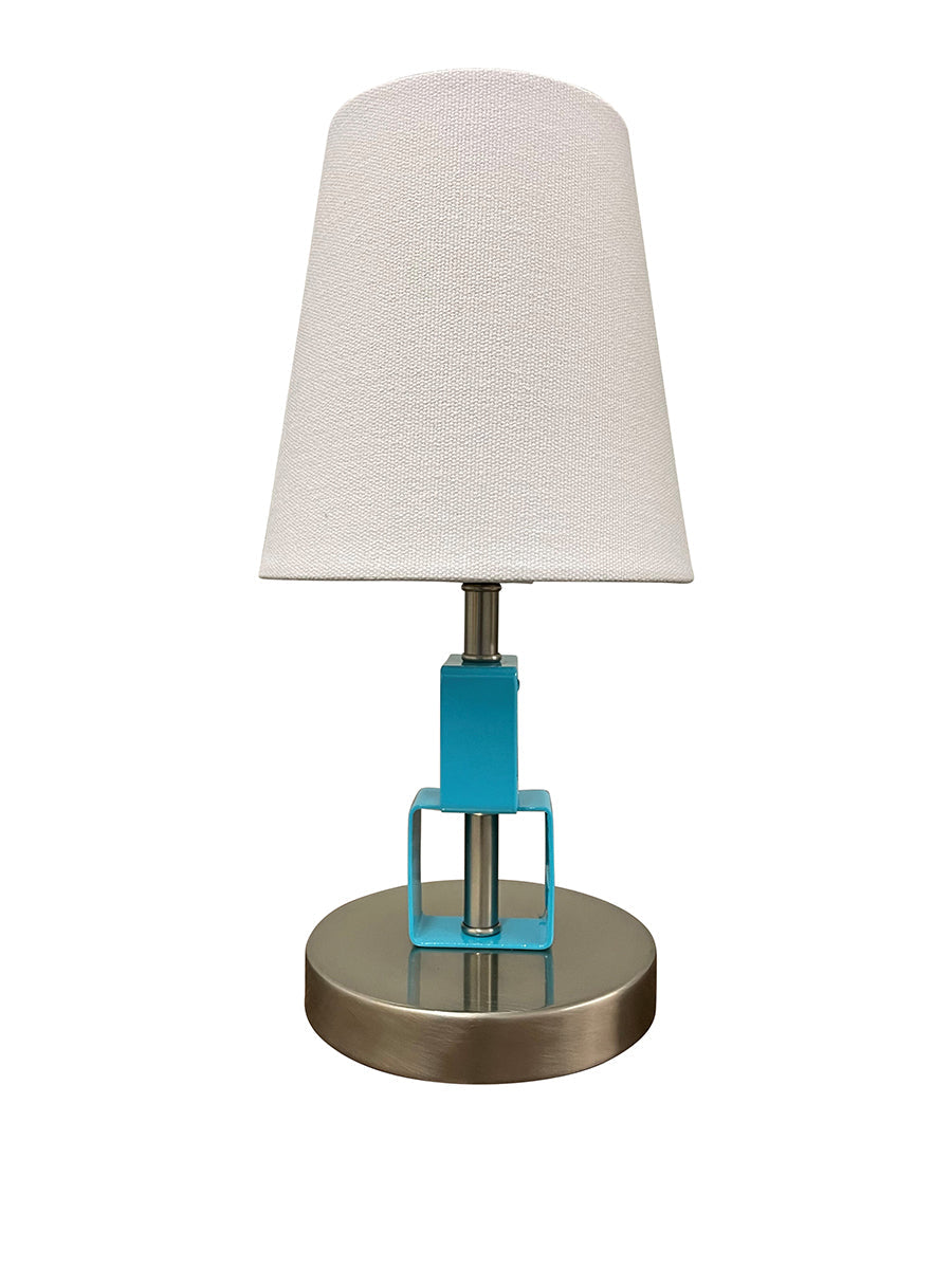 House of Troy Bryson Mini 7" Azure Table Lamp