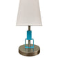 House of Troy Bryson Mini 7" Azure Table Lamp