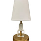 House of Troy Bryson Mini 7" White Table lamp