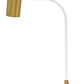 House of Troy Cavendish LED 16" Weathered Brass and White Table Lamp