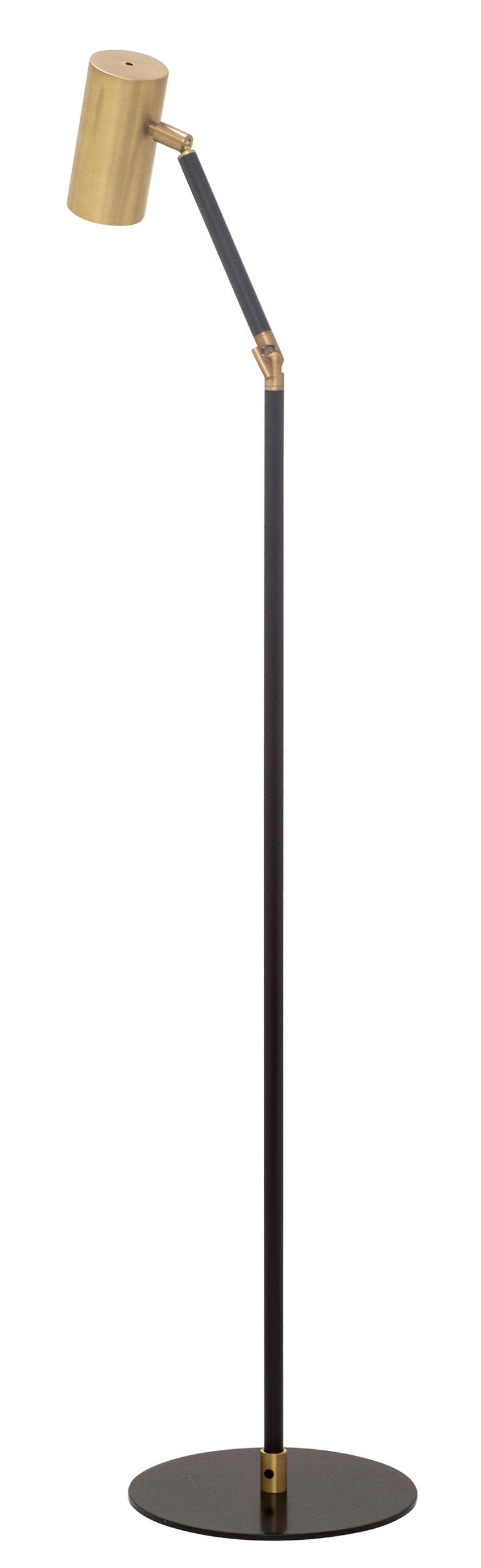 House of Troy Cavendish LED 18" Weathered Brass and Black Floor Lamp