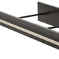 House of Troy Classic Traditional 24" Black with Polished Nickel Accents Picture Light with Strap Motif