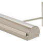 House of Troy Classic Traditional 24" Satin Nickel with Polished Nickel Accents Picture Light with Strap Motif