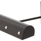 House of Troy Classic Traditional 36" Black with Polished Nickel Accents Picture Light with Ball Motif