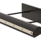 House of Troy Classic Traditional 36" Black with Polished Nickel Accents Picture Light with Rivet Motif (Ball and Strap)