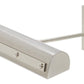 House of Troy Classic Traditional 36" Satin Nickel with Polished Nickel Accents Picture Light with Rivet Motif (Ball and Strap)