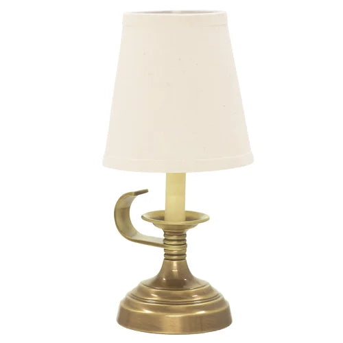House of Troy Coach 12" Antique Brass Accent Mini Lamp