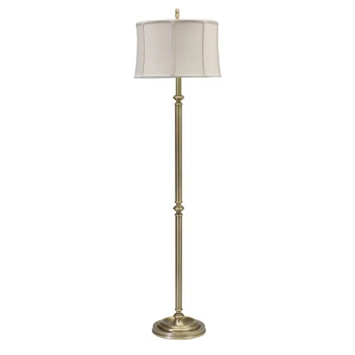 House of Troy Coach Antique Brass Floor Lamp