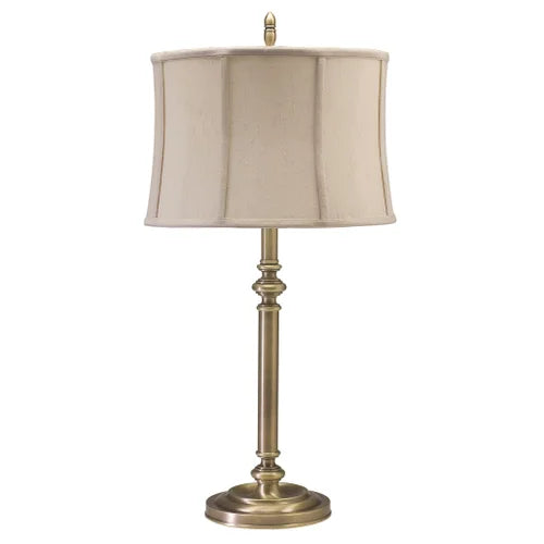 House of Troy Coach Antique Brass Table Lamp