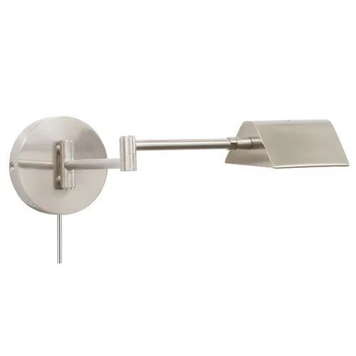 House of Troy Delta LED Task Satin Nickel Wall Lamp